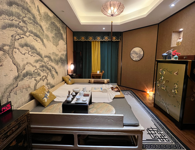 武汉蔡甸足疗减压会所环境展示（二）一种真挚的艺术生活态度