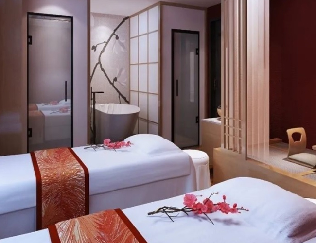 武汉蔡甸高端会所桑拿环境展示（九）快乐驿站，体验水疗